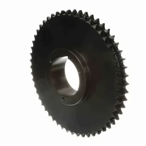 BROWNING 1183136 Roller Chain Sprocket, Bushed Bore, Steel | AJ9KEX D60R52