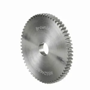 BROWNING 1209964 Spur Gear, Plain Bore, 14.5 Pressure Angle, 24 Pitch, Steel | AZ3KJD NSS2460A