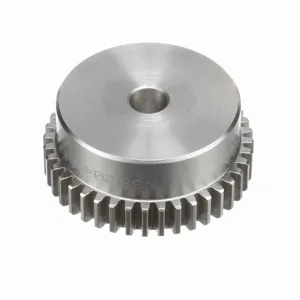 BROWNING 1210707 Spur Gear, Plain Bore, 14.5 Pressure Angle, 20 Pitch, Steel | AZ4CLD NSS2040