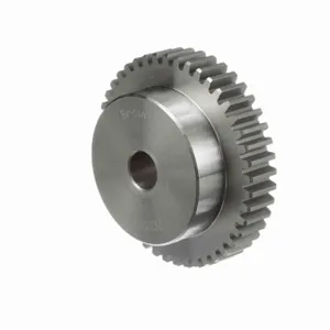 BROWNING 1211168 Spur Gear, Plain Bore, 14.5 Pressure Angle, 16 Pitch, Steel | AK3BHD NSS1644