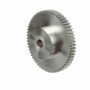 BROWNING 1211218 Spur Gear, Plain Bore, 14.5 Pressure Angle, 16 Pitch, Steel | AZ3XZA NSS1660