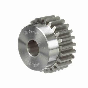 BROWNING 1211499 Spur Gear, Plain Bore, 14.5 Pressure Angle, 12 Pitch, Steel | AK2YNQ NSS1224