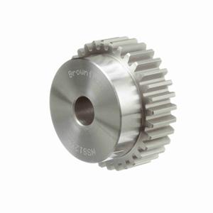 BROWNING 1211549 Spur Gear, Plain Bore, 14.5 Pressure Angle, 12 Pitch, Steel | AZ4AUP NSS1232