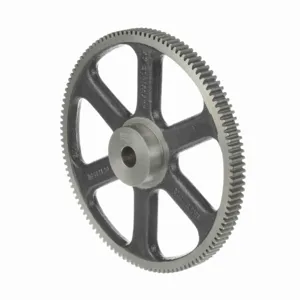 BROWNING 1211754 Spur Gear, Plain Bore, 14.5 Pressure Angle, 12 Pitch, Cast Iron | AK2YQB NCS12120