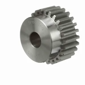 BROWNING 1211937 Spur Gear, Plain Bore, 14.5 Pressure Angle, 10 Pitch, Steel | AK2YRR NSS1025