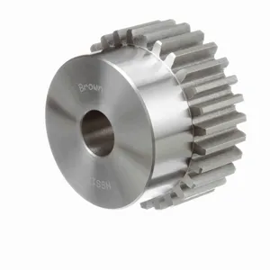 BROWNING 1211952 Spur Gear, Plain Bore, 14.5 Pressure Angle, 10 Pitch, Steel | AZ6KLT NSS1028