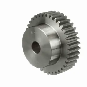 BROWNING 1212000 Spur Gear, Plain Bore, 14.5 Pressure Angle, 10 Pitch, Steel | AK3BER NSS1038