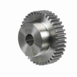 BROWNING 1212018 Spur Gear, Plain Bore, 14.5 Pressure Angle, 10 Pitch, Steel | AK3BET NSS1040