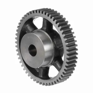 BROWNING 1212075 Spur Gear, Plain Bore, 14.5 Pressure Angle, 10 Pitch, Cast Iron | AK2YTQ NCS1055