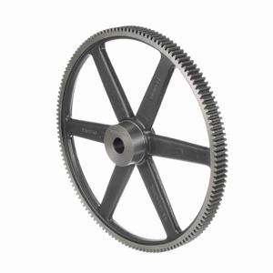 BROWNING 1212224 Spur Gear, Plain Bore, 14.5 Pressure Angle, 10 Pitch, Cast Iron | AK2YVA NCS10140