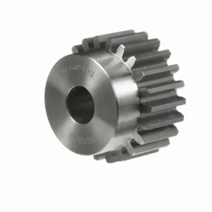 BROWNING 1212372 Spur Gear, Plain Bore, 14.5 Pressure Angle, 8 Pitch, Steel | AK2YWN NSS822