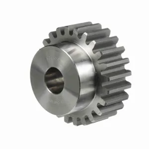 BROWNING 1212729 Spur Gear, Plain Bore, 14.5 Pressure Angle, 6 Pitch, Steel | AK2YZW NSS624