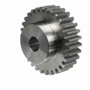 BROWNING 1212745 Spur Gear, Plain Bore, 14.5 Pressure Angle, 6 Pitch, Steel | AK2ZAB NSS630