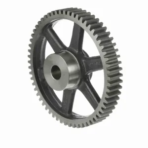 BROWNING 1212828 Spur Gear, Plain Bore, 14.5 Pressure Angle, 6 Pitch, Cast Iron | AZ4WRV NCS660