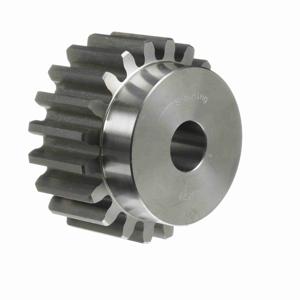 BROWNING 1212919 Spur Gear, Plain Bore, 14.5 Pressure Angle, 5 Pitch, Steel | AK2ZBT NSS514