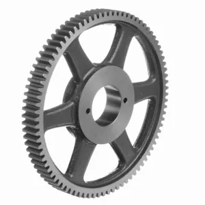 BROWNING 1213776 Spur Gear, Bushed Bore, 14.5 Pressure Angle, 12 Pitch, Cast Iron | AK3CHH NCS12H84