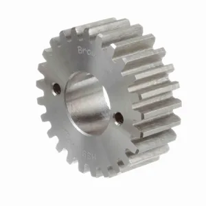 BROWNING 1213834 Spur Gear, Bushed Bore, 14.5 Pressure Angle, 10 Pitch, Steel | AZ3XDJ NSS10G25