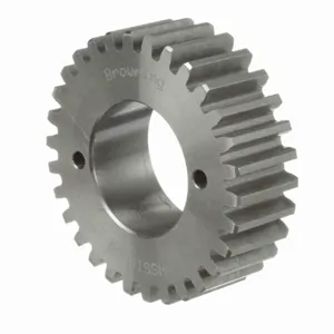 BROWNING 1213859 Spur Gear, Bushed Bore, 14.5 Pressure Angle, 10 Pitch, Steel | AK3CJW NSS10H30