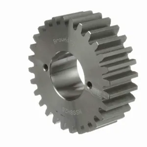 BROWNING 1214105 Spur Gear, Bushed Bore, 14.5 Pressure Angle, 8 Pitch, Steel | AK3CJK NSS8H28