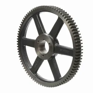 BROWNING 1214253 Spur Gear, Bushed Bore, 14.5 Pressure Angle, 8 Pitch, Cast Iron | AK3CGT NCS8P88