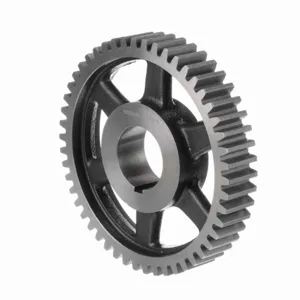 BROWNING 1214543 Spur Gear, Bushed Bore, 14.5 Pressure Angle, 5 Pitch, Cast Iron | AK3CGC NCS5Q50