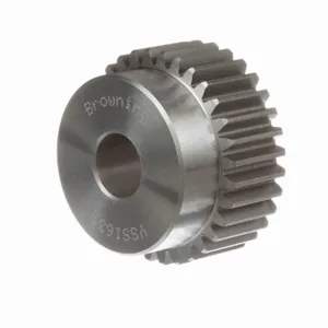 BROWNING 1218478 Spur Gear, Plain Bore, 20 Pressure Angle, 16 Pitch, Steel | AZ6HPG YSS1632