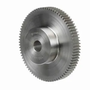 BROWNING 1218551 Spur Gear, Plain Bore, 20 Pressure Angle, 16 Pitch, Steel | AZ4UGU YSS1680