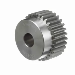 BROWNING 1218726 Spur Gear, Plain Bore, 20 Pressure Angle, 12 Pitch, Steel | AZ3JQC YSS1230