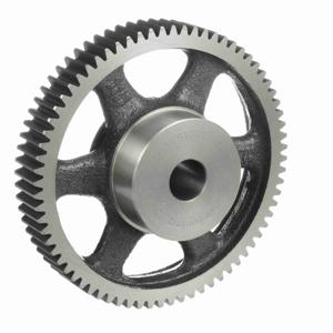 BROWNING 1218791 Spur Gear, Plain Bore, 20 Pressure Angle, 12 Pitch, Cast Iron | AK3AGM YCS1272