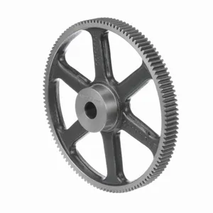 BROWNING 1218833 Spur Gear, Plain Bore, 20 Pressure Angle, 12 Pitch, Cast Iron | AZ4LHC YCS12120