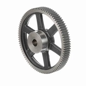 BROWNING 1219047 Spur Gear, Plain Bore, 20 Pressure Angle, 10 Pitch, Cast Iron | AZ6EDP YCS1090