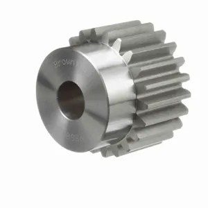 BROWNING 1219161 Spur Gear, Plain Bore, 20 Pressure Angle, 8 Pitch, Steel | AZ6BDG YSS822