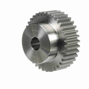 BROWNING 1219203 Spur Gear, Plain Bore, 20 Pressure Angle, 8 Pitch, Steel | AK3AMK YSS836