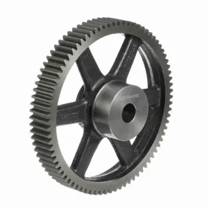 BROWNING 1219260 Spur Gear, Plain Bore, 20 Pressure Angle, 8 Pitch, Cast Iron | AZ4KJA YCS864