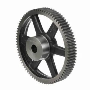 BROWNING 1219286 Spur Gear, Plain Bore, 20 Pressure Angle, 8 Pitch, Cast Iron | AK3ANC YCS880