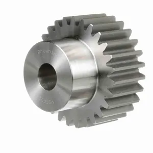 BROWNING 1219427 Spur Gear, Plain Bore, 20 Pressure Angle, 6 Pitch, Steel | AZ6CBU YSS627