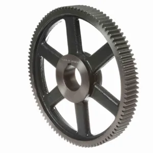 BROWNING 1220110 Spur Gear, Bushed Bore, 20 Pressure Angle, 10 Pitch, Cast Iron | AZ4VBC YCS10P100