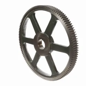 BROWNING 1220417 Spur Gear, Bushed Bore, 20 Pressure Angle, 6 Pitch, Cast Iron | AZ4MHV YCS6Q120