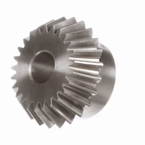 BROWNING 1228196 Bevel Gear, Plain Bore, 20 Pressure Angle, 10 Pitch, Steel | AK2ZLZ YSB10B25-20