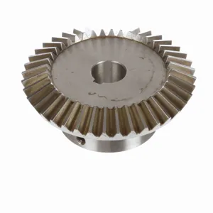 BROWNING 1228642 Bevel Gear, Plain Bore, 20 Pressure Angle, 8 Pitch, Steel | AK2YCK YSB8F40-20X1