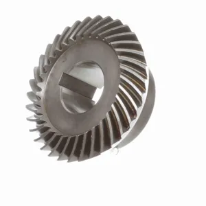 BROWNING 1228766 Bevel Gear, Bore Spiral, 20 Pressure Angle, 8 Pitch, Steel | AK3DDB YSBS8F34RH-20X 1 1/2