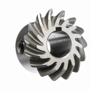 BROWNING 1229624 Miter Gear, Finished Bore Spiral, 20 Pressure Angle, 12 Pitch, Hardened Steel | AZ4BLQ YSMS12F15RHX1/2