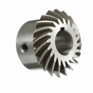 BROWNING 1229715 Miter Gear, Finished Bore Spiral, 20 Pressure Angle, 8 Pitch, Hardened Steel | AZ4PMP YSMS8F28LHX 1 3/16