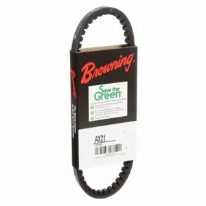 BROWNING 2351260 V-Belt, Notched, 98% Efficient, EPDM | AL4KYM AX21