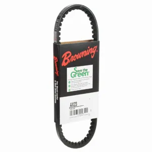 BROWNING 2351286 V-Belt, Notched, 98% Efficient, EPDM | AL4TTZ AX23