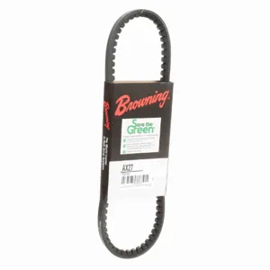 BROWNING 2351302 V-Belt, Notched, 98% Efficient, EPDM | AK6HQZ AX27