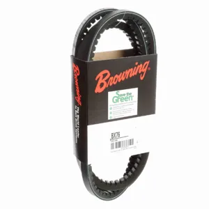 BROWNING 2351484 V-Belt, Notched, 98% Efficient, EPDM | AL4TZX BX76