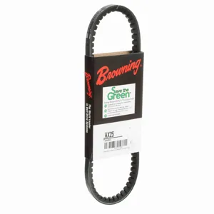 BROWNING 2454593 V-Belt, Notched, 98% Efficient, EPDM | AK6TPP AX25