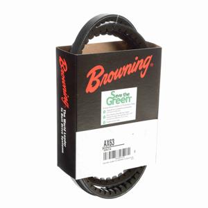 BROWNING 2454734 V-Belt, Notched, 98% Efficient, EPDM | AL4TUH AX63