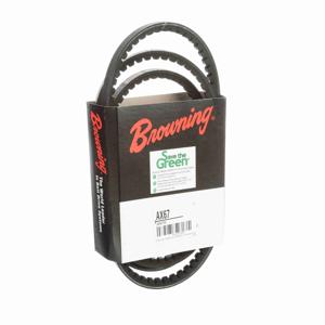 BROWNING 2454759 V-Belt, Notched, 98% Efficient, EPDM | AL4TWF AX67